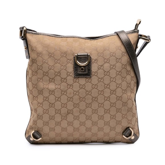 Pre-Loved Gucci GG Canvas Abbey D Ring Crossbody - Picture 1 of 11